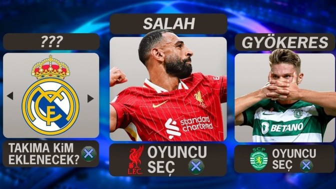 Size rastgele vereceğim takımlardan bir kadro kurabilir misiniz?