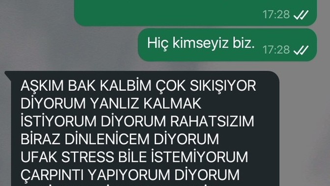 Sevmiyor mu acaba?