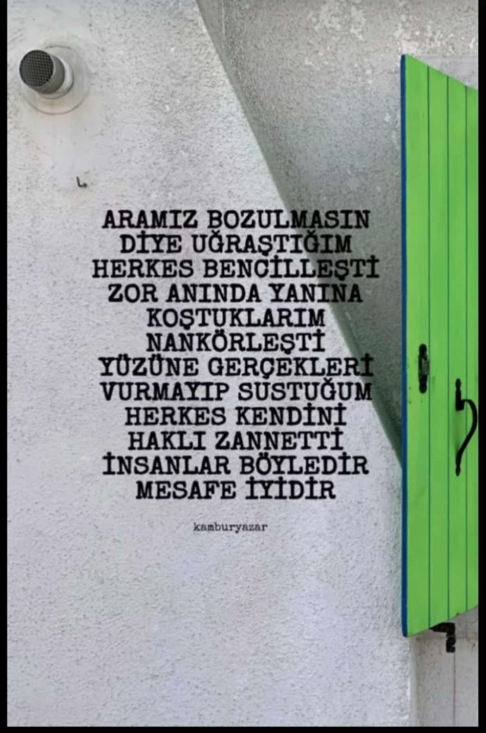 İnsanlara mesafeli misiniz?