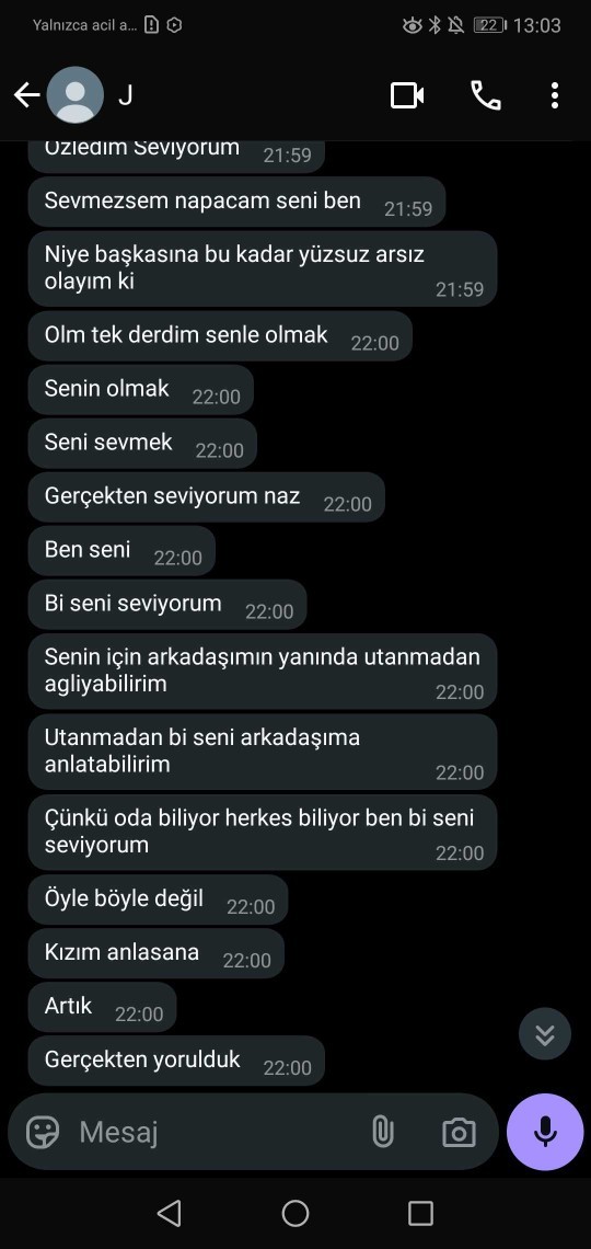 Ayrılırken küfür etti şimdi de yalvarıyor?