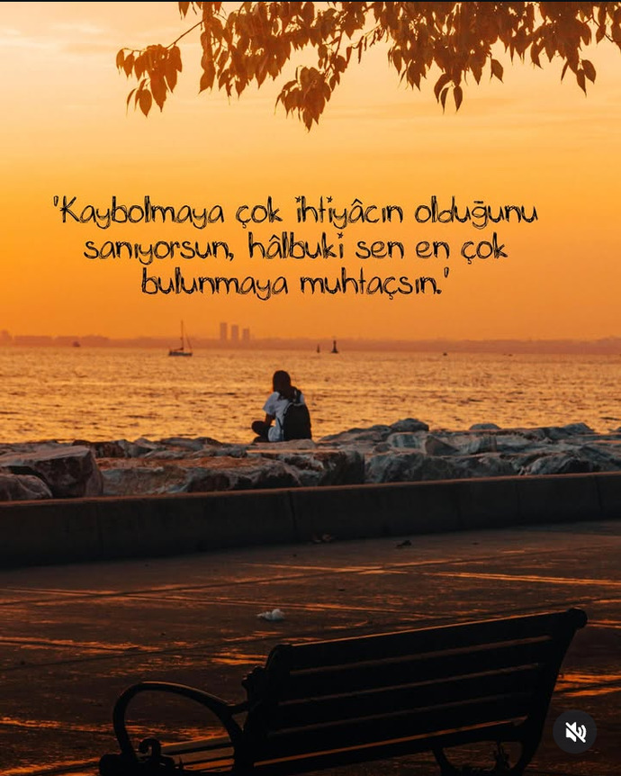Kaybol istediğiniz zamanlar oluyor muu?