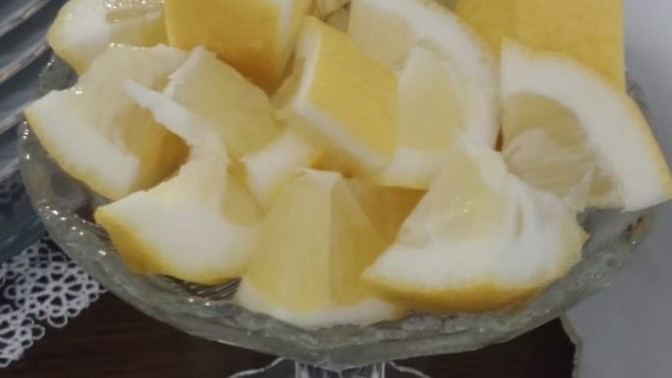 Bu limon 🍋 tabağını kaç dakika içinde bitirebilirsiniz?