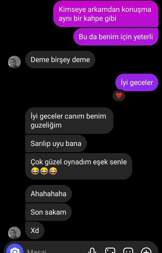 Eski sevgilim hakkında kafam karışık? Son konuşmamız?