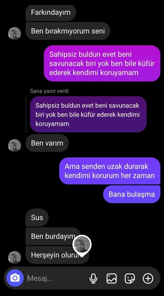 Eski sevgilim hakkında kafam karışık? Son konuşmamız?