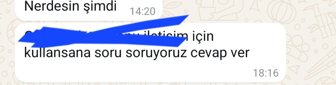 Normalden sonra neden wp den arayıp mesaj atarız daha mı etkili oluyor😅😅?