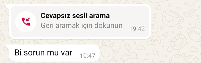 Normalden sonra neden wp den arayıp mesaj atarız daha mı etkili oluyor😅😅?