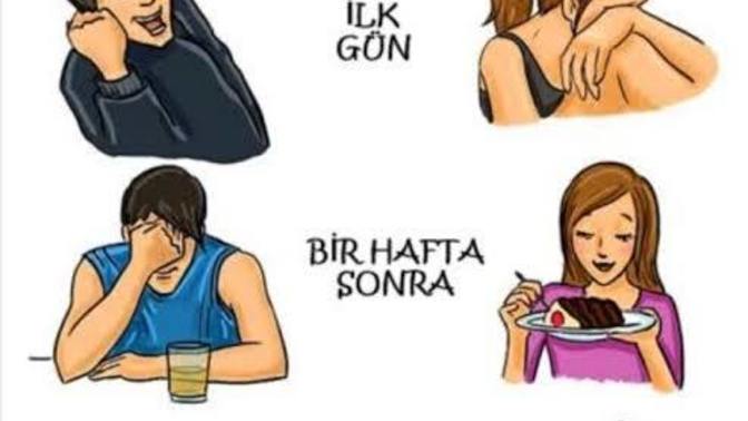 Ayrılık sonrası kadınlar mı erkekler mi daha çok üzülür?
