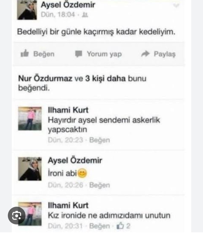 Sizce ironi yapmak ve ironiyi anlamak bir zeka işi midir?