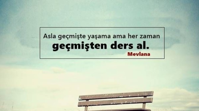 Yaşadığınız olaylardan ders çıkarıyor musunuz?
