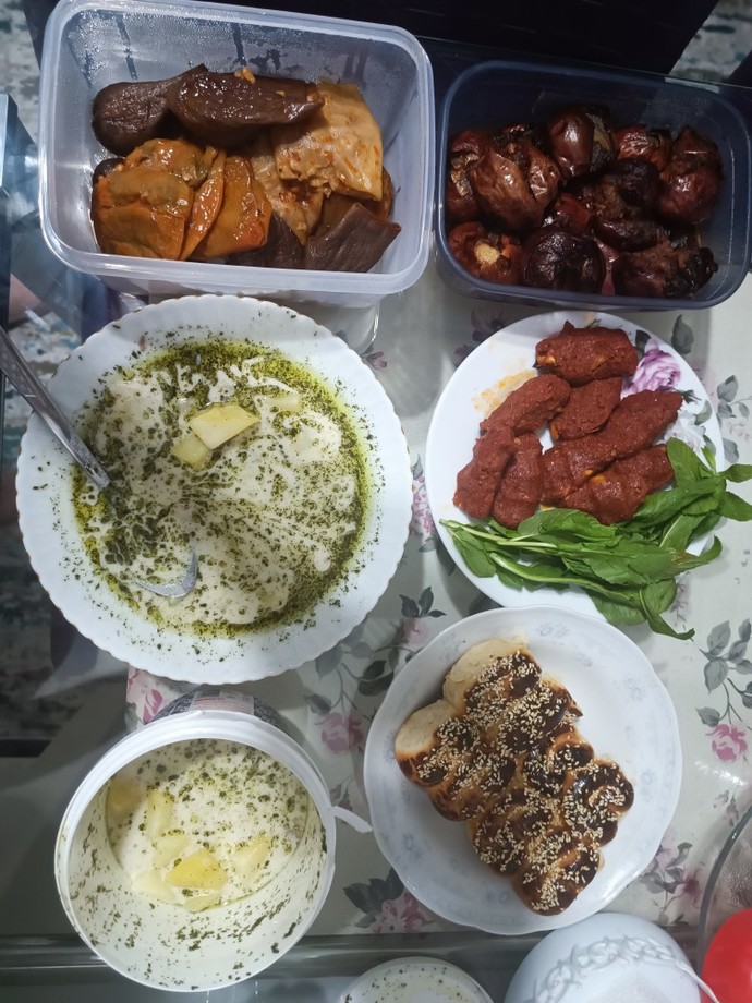 Komşunuzdan hiç böyle yemek geldi mi?