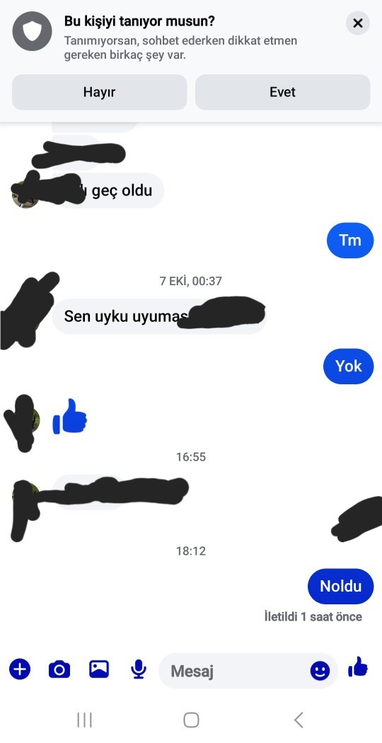 Eski sevgilim baharrrr diye mesaj attı noldu yazdım cevap yok kafayı mı yedi bu ya niye?