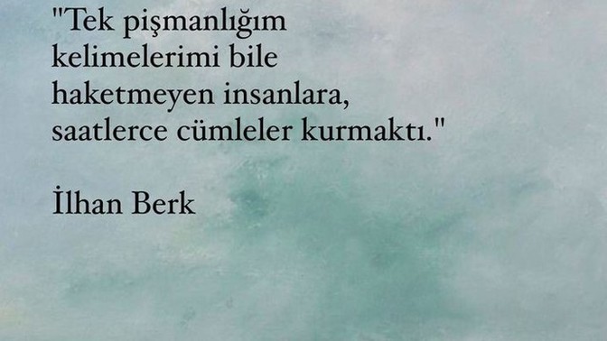 Senin Tek pişmanlığın nedir?