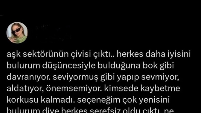 Daha iyisini bulurum diye ilişkinizi bitirir misiniz?