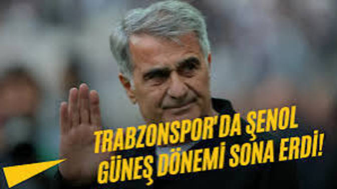 Trabzonspor'da 5'inci Şenol Güneş dönemi resmen sona erdi! Sizce yeni hoca kim olmalı?