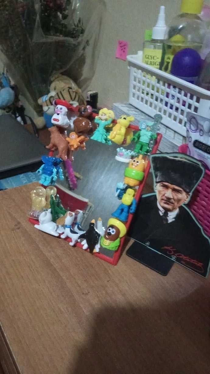 Kızıma yaptığım dekoratif ayna nasıl olmuş 😊?