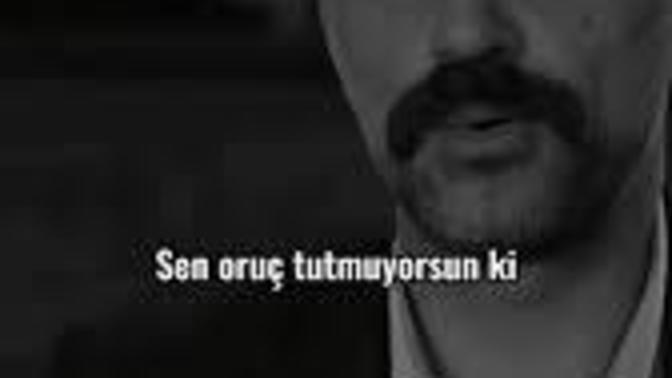Oruç tutmayanla olur muydu?