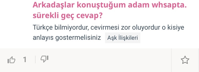 Konuştuğunuz kişinin, mesajlarınıza sürekli geç cevap vermesi sizi rahatsız eder mi?