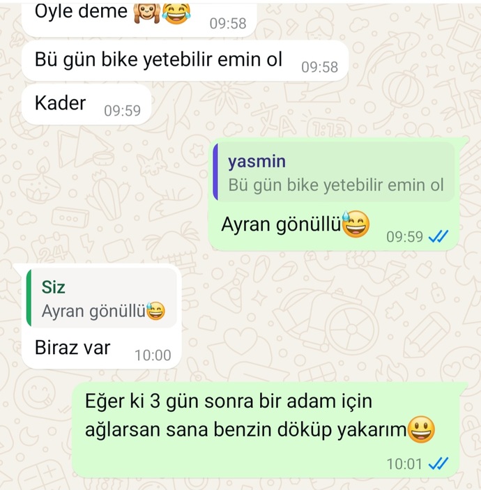 Vakit geçsin diye biriyle konuşur musun ne kadar mantıklı nasıl yapılabilir ya da olabilir ihtimali mi var kafamda deli sorular?
