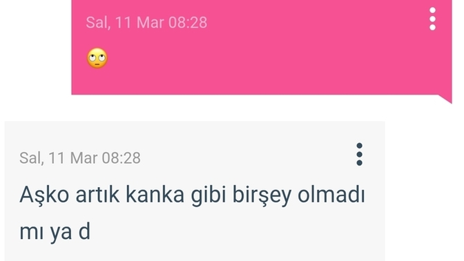 Aşko diye konuşan erkekden olur mu?