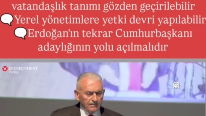Binali Yıldırım anayasadan Türklüğün çıkması ve federasyonu savundu. Yeni anayasa hakkında ne düşünüyorsunuz?