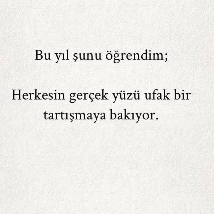 Çevrende kimin gerçek yüzünü gördün?