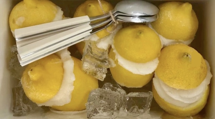 Limonlu İtalyan dondurmasını denediniz mi 🍋 ?