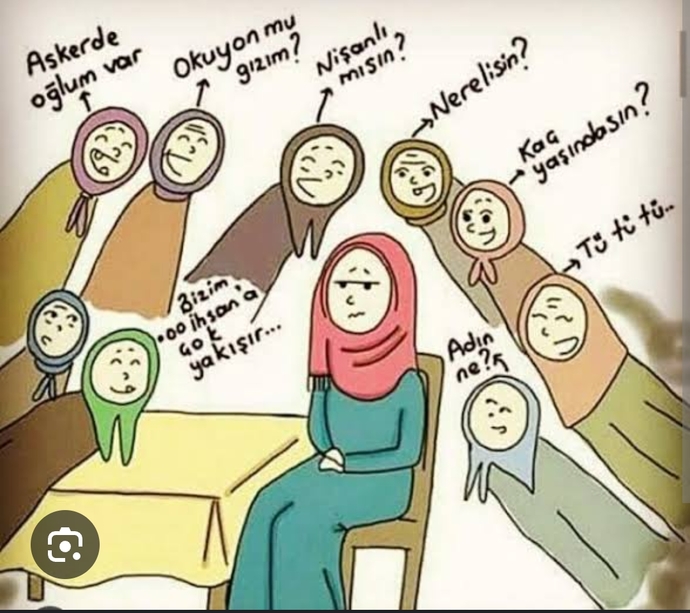 Bu teyzeler niye bekar her kızı gelin adayı olarak görüyor?