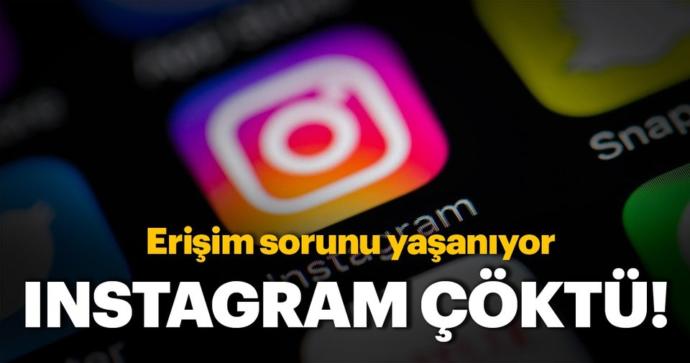 instagram çöktü