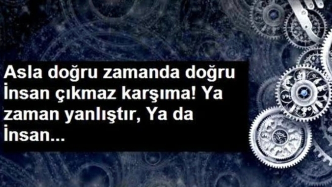 Hiç doğru insanı yanlış zamanda bulup mundar ettiniz mi 🙄?