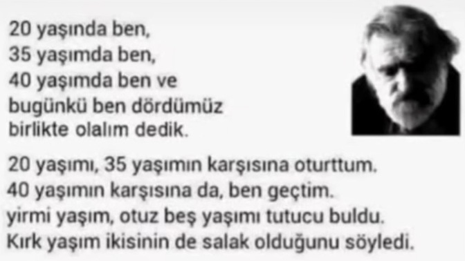 Kaç yaşında gerçek kişiliğini buldun?