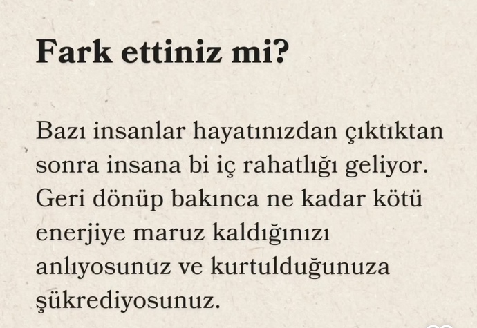 Fark ettiniz mi?
