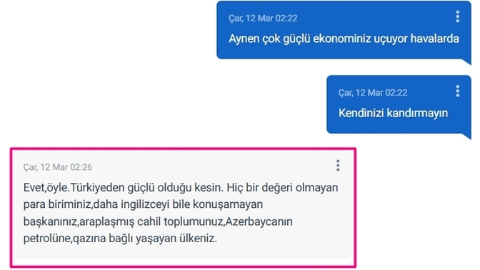 Kardeş Dediğimiz Azerbaycan'ın Türkiye Hakkında Düşüncesi?