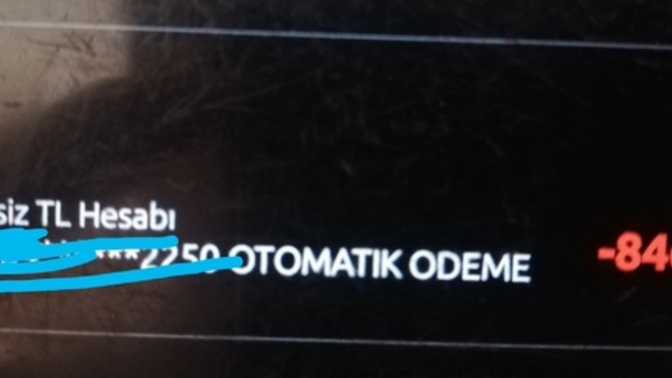 Hesabımdan para çekilmiş, ne yapacağım?
