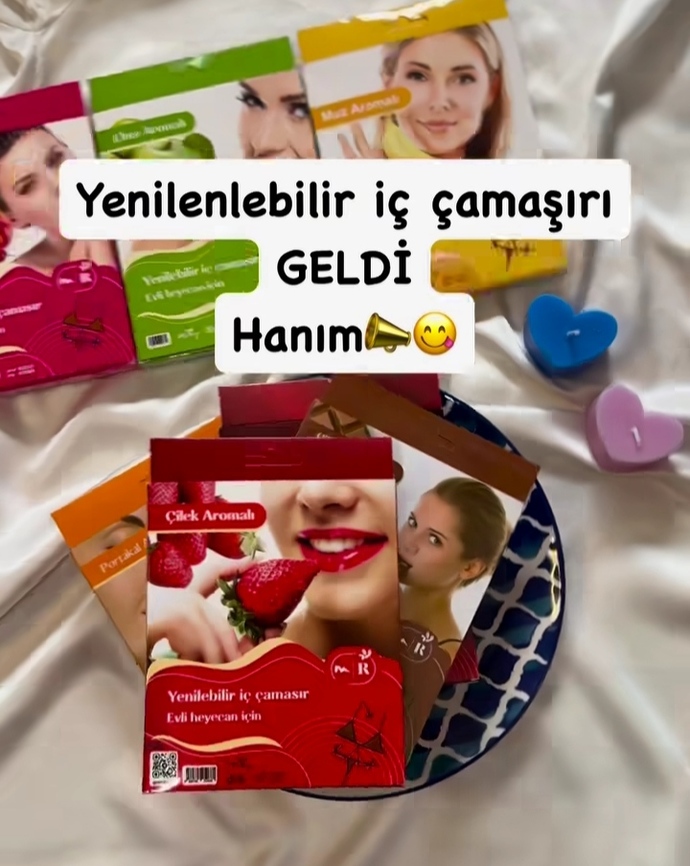 Yenilebilir iç çamaşırı modelleri çıktı, siz olsanız hangisini tercih edersiniz?