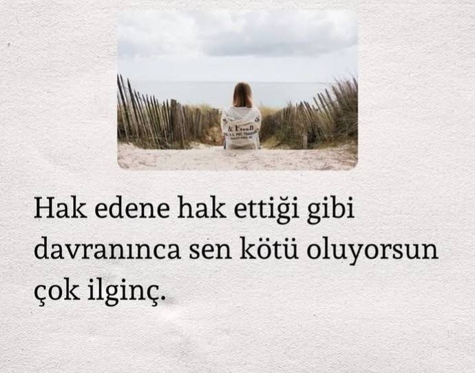 Hakedene hakkettiği gibi davranınca neden hep biz kötü anılıyoruz?