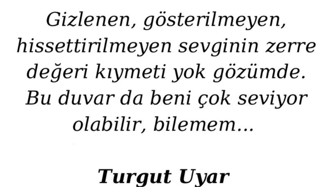 Sevgi gizlenmeli midir, gösterilmeli midir?
