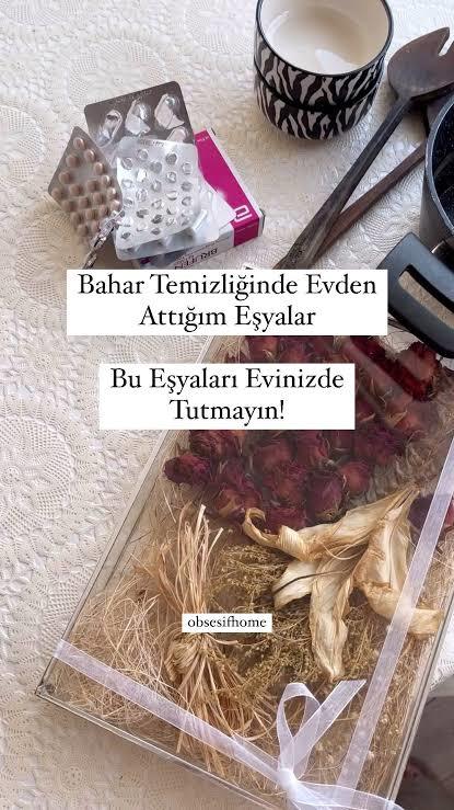 Bahar temizliği yaparken evde kullanılmayan eşyaları ne yapıyor sunuz?