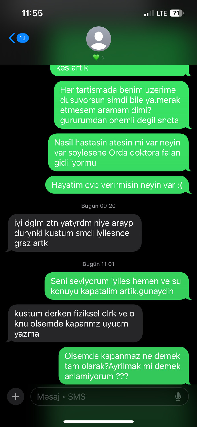Askerdeki sevgilim ayrılmak mı istiyor?