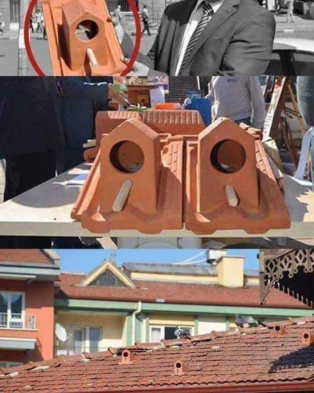Kuş yuvalı kiremit fikri Sizce Nasıl?