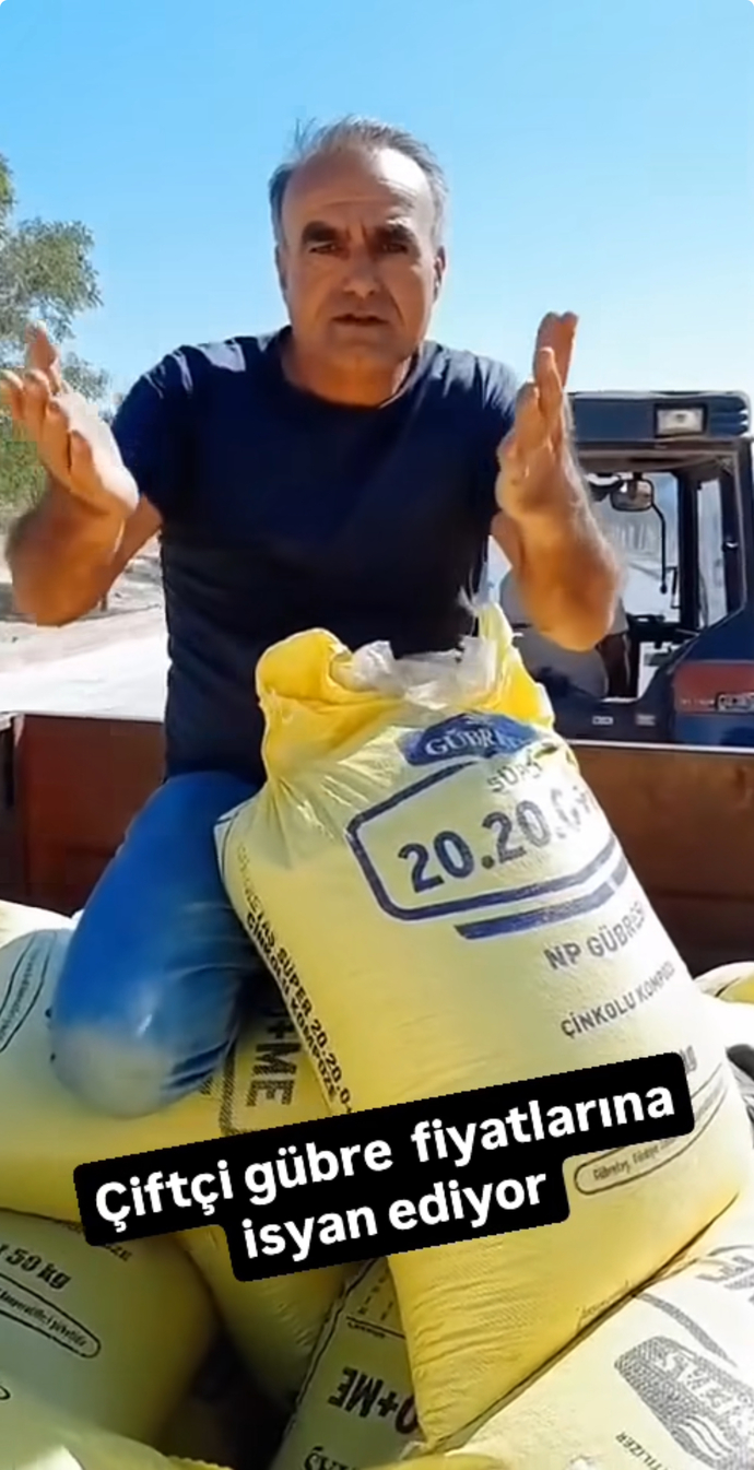 Çiftçiler artan maliyetlere isyan ediyor sizce haklılar mı?