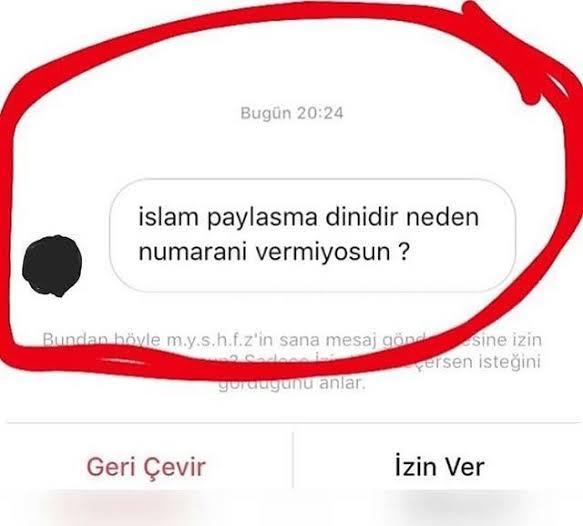 Numara paylaşma