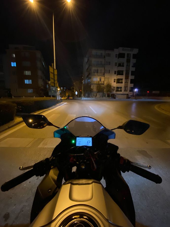 Hiç motosiklete bindiniz mi?