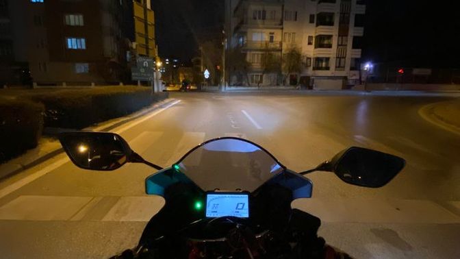 Hiç motosiklete bindiniz mi?