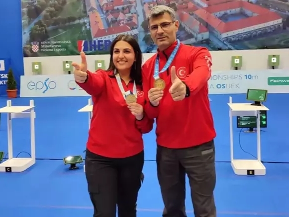 Milli sporcumuz, milli atıcımız Şevval İlayda Tarhanı tebrik eder misiniz, nasıl da başarmışız ama 🔫👏🥇?