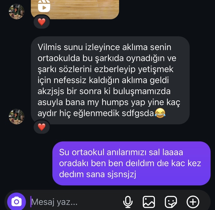 yok ol anılarım🙏