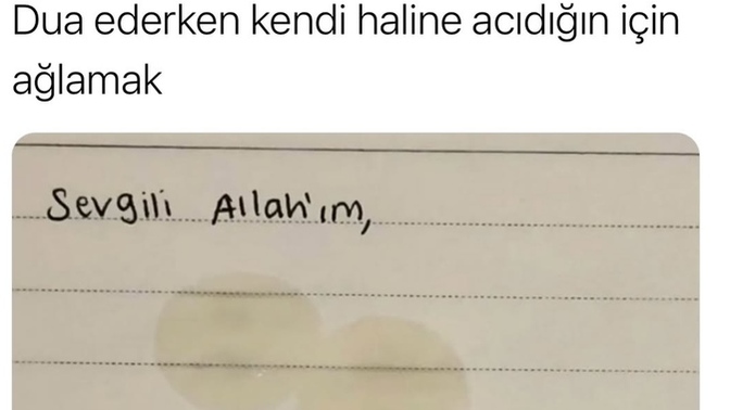 Oruçlu iken duygusala bağlayan tek değişik kişi ben olabilir miyim?