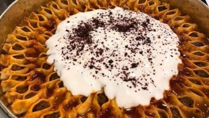 Ramazanda bir tepsi mantıyı bitirebilir misiniz?