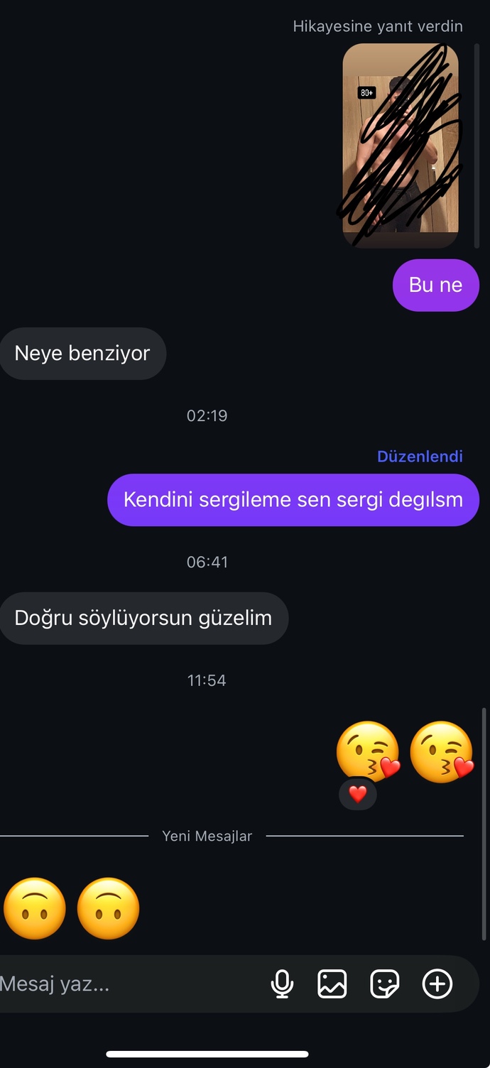 Erkekleri anlamıyorum ya?