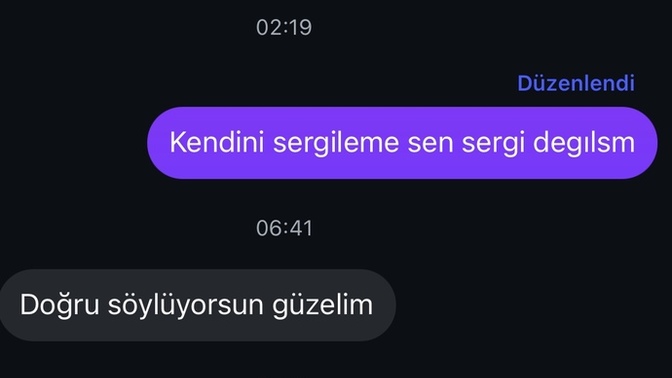 Erkekleri anlamıyorum ya?