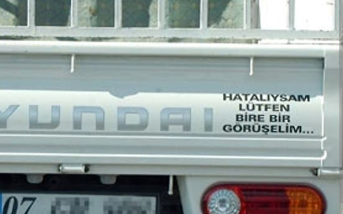 Trafikte ; Hatalıysam lütfen ara yazan numaralari hic aradınız mı?